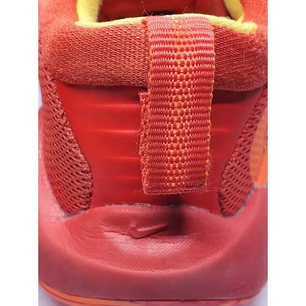 Nike IsoFly PS Total Orange Kids Basketball Shoes FQ7670-800 Sneakers Size 8C